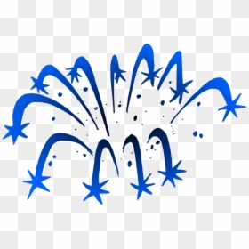 Fireworks Drawing Vector 1, HD Png Download - fireworks png image