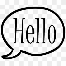 Hello Png Free Download - Transparent Background Hello Clip Art, Png Download - welcome .png