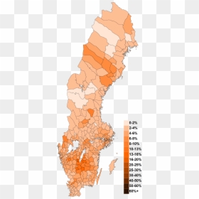 Riksdagsvalet 2014 - Sweden Flag Map, HD Png Download - bible .png