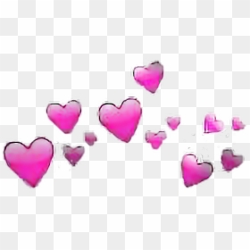 Coroa Rosa Png - - Heart Emoji Meme Png, Transparent Png - tumblr drawings png