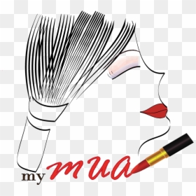 Makeup Artist Logo Design Png , Transparent Cartoons - Makeup Artist Logo Png, Png Download - makeup clipart png