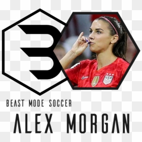 Alex Morgan Sip Tea, HD Png Download - alex morgan png