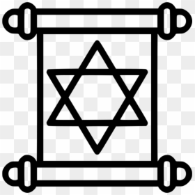 Background Torah Transparent - Star Of David Transparent Background, HD Png Download - torah scroll png