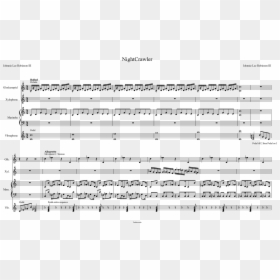 Sheet Music, HD Png Download - nightcrawler png