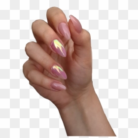 Cute Pink Nails Niche Meme Png - Opi Gelcolor Less Is Norse, Transparent Png - nail.png