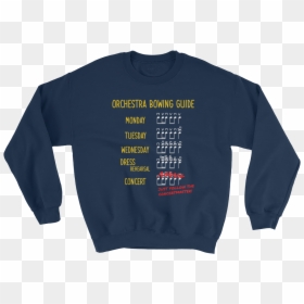 Orchestra Bowing Guide Sweatshirt - Everyday Is Halloween Sweater, HD Png Download - bowing png