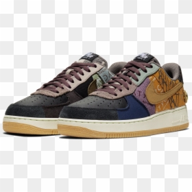 Nike Air Force 1 Travis Scott, HD Png Download - airforce png