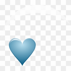 Heart, HD Png Download - blue background vector png