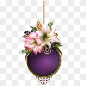 Lily, HD Png Download - versace border png