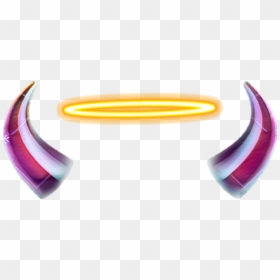Circle, HD Png Download - realistic devil horns png