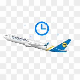 Ukraine International Airlines Flight Delay Compensation - Ukraine International Airlines Uia Png, Transparent Png - ukraine flag png