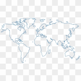 Pmi World Map Outline Png, Transparent Png - world outline png