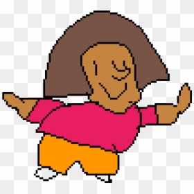 Fingers Clipart Dora - Dora In A Nutshell Draw, HD Png Download - nutshell png