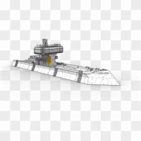 Transparent Cargo Ship Png - Freight Ship Scifi, Png Download - cargo png