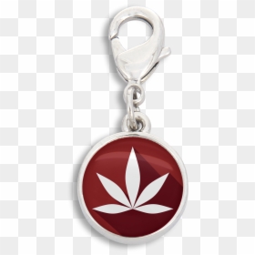 Cannabis Icon O Pop Collection Charm - Emblem, HD Png Download - marijuana leaf icon png