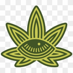 Leaf Eye"  Class="lazyload Lazyload Mirage Featured - Eye Of Providence, HD Png Download - marijuana leaf icon png