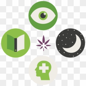 Cannabis Education - Circle, HD Png Download - marijuana leaf icon png