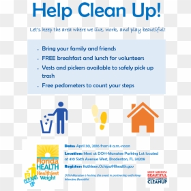Clean Up Poster 2016 - Home Icon, HD Png Download - clean up png