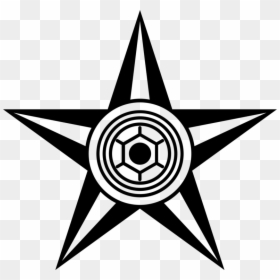 Line Art,star,symmetry - Lok Satta Party Logo, HD Png Download - hammer sickle png