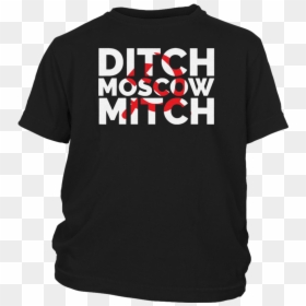 Ditch Moscow Mitch Russian Soviet Flag Sickle & Hammer - Designs For Senior Shirts 2020, HD Png Download - hammer sickle png