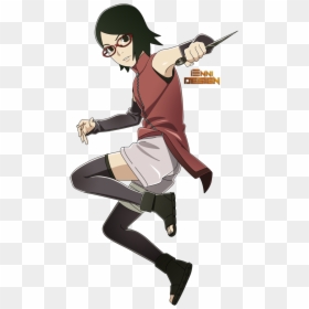 Thumb Image - Boruto Next Generation Sarada Uchiha, HD Png Download - uchiha png