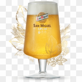 Beer Glass, HD Png Download - san miguel arcangel png