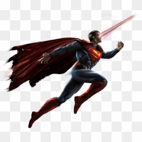 Transparent Superman - Superman Flying Transparent Background, HD Png Download - batman .png