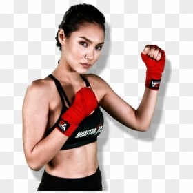 Muay Thai Girl Png, Transparent Png - kickboxing png