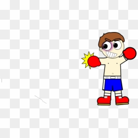 Art,play,happiness - Boxing Man Clipart Png, Transparent Png - kickboxing png