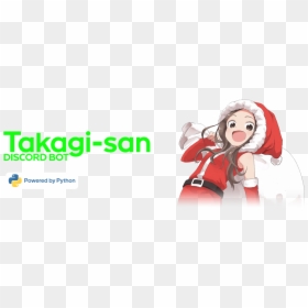 Takagi-san - Takagi San Christmas, HD Png Download - smug anime girl png