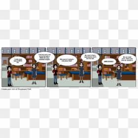 Cartoon, HD Png Download - group of students png