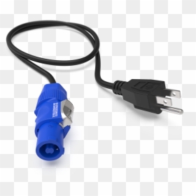 Cable Powercon, HD Png Download - electric plug png