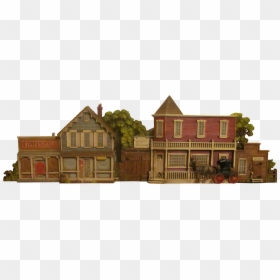 Old West Town Png, Transparent Png - old west png
