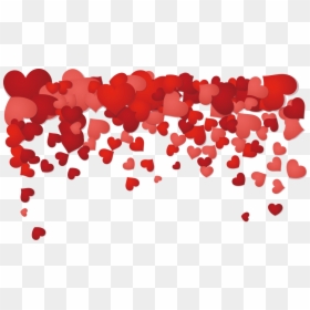 Valentines Day Heart Photography Illustration - Valentines Rose Petals Png, Transparent Png - valentines day background png