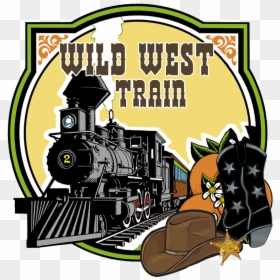 Clipart Pencil And In Color - Wild West Steam Engine Train, HD Png Download - old west png