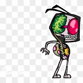 Invader Zim Irken Organs, HD Png Download - invader zim logo png