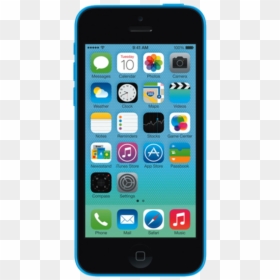 Apple Iphone 5c 16gb Blue, HD Png Download - iphone 5c png