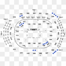 Scotiabank Arena Seating Chart Kiss, HD Png Download - atlanta hawks png