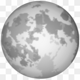 Halloween Bright Full Medium - Transparent Background Moon Clipart, HD Png Download - ganymede png