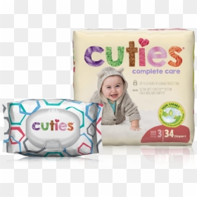 Cuties Complete Care Diapers, HD Png Download - diapers png