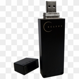 Eclypt Nano Encrypted Flash Drive - Usb Flash Drive, HD Png Download - usb drive png