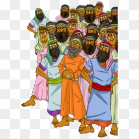 Transparent Iglesia Clipart - Crowd Of Bible People, HD Png Download - rebellion png