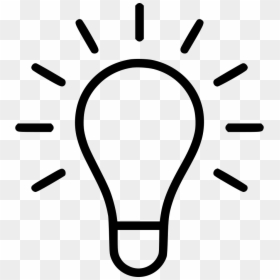 Lightbulb Idea - Question Mark Light Bulb, HD Png Download - lightbulb idea png