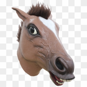 Horse Brown Mask"  Class= - Horse Mask Png, Transparent Png - godzilla head png