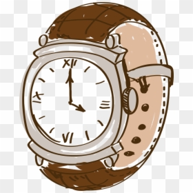 Transparent Mano Png - Cartoon Watch Png, Png Download - watch hand png