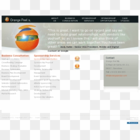 Web Page, HD Png Download - orange peel png