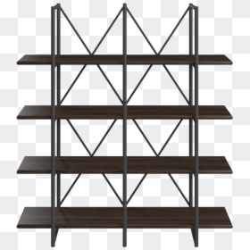 Field Triple Open Shelf - Shelf, HD Png Download - wood shelf png