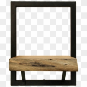 Nástěnná Police Z Akátového Dřeva Hms Collection Levels, HD Png Download - wood shelf png