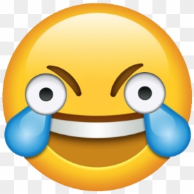 Crying Laughing Emoji, HD Png Download - wind emoji png