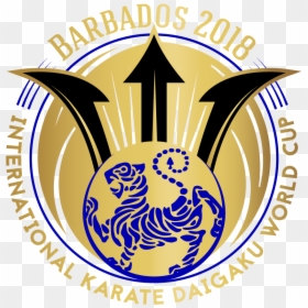 Ikd 2018 Logo - Karate Do Shotokan, HD Png Download - barbados flag png
